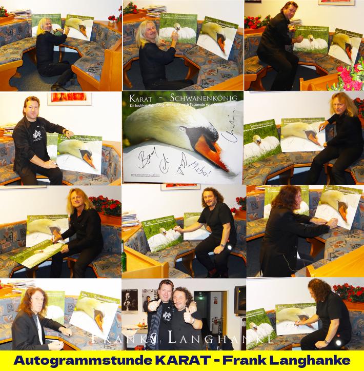 Autogrammstunde KARAT 2013 - Frank Langhanke´s Interpretation vom Schwanenkönig Autogrammstunde KARAT 2013 - Frank Langhanke´s Interpretation vom Schwanenkönig