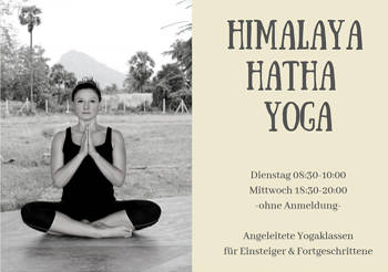 Yogalehrerin Yasmin Dietl aus Brandenburg - Visitenkarte